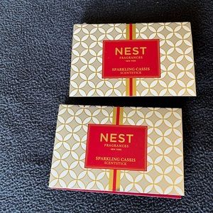 Set of 2 NEST Fragrances Sparkling Cassis Scents Sticks